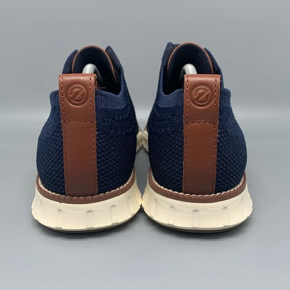 Cole Haan Zerogrand Stitchlite Oxford Navy Blue Dress Shoes C24947 Men's Sz 11